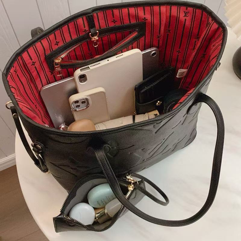 Cartera tote grande con textura y monedero incluido – bolso mujer elegante y práctico