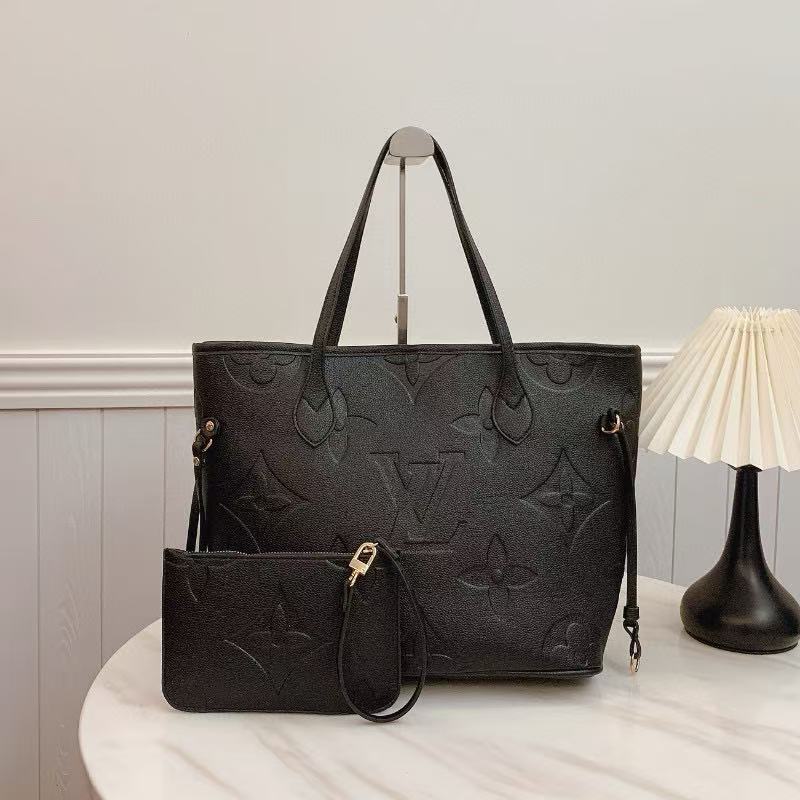 Cartera tote grande con textura y monedero incluido – bolso mujer elegante y práctico