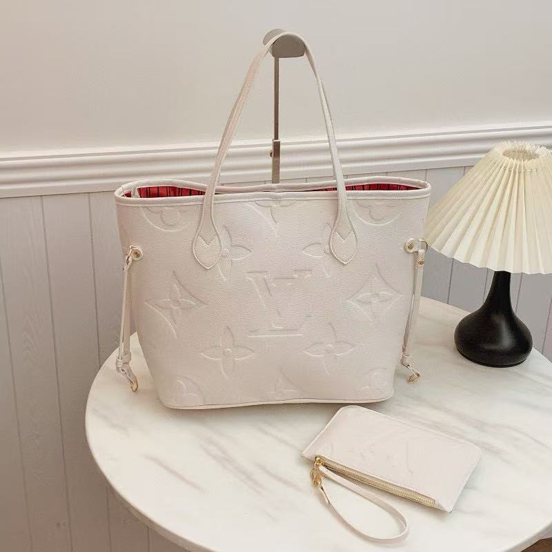 Cartera tote grande con textura y monedero incluido – bolso mujer elegante y práctico