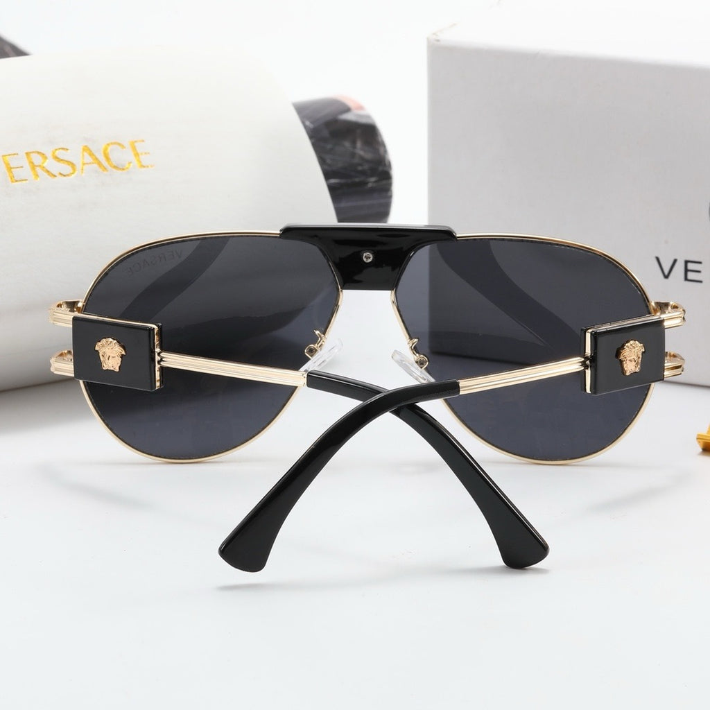 Lentes de sol modelo aviador con protección UV – gafas clásicas unisex estilo moderno