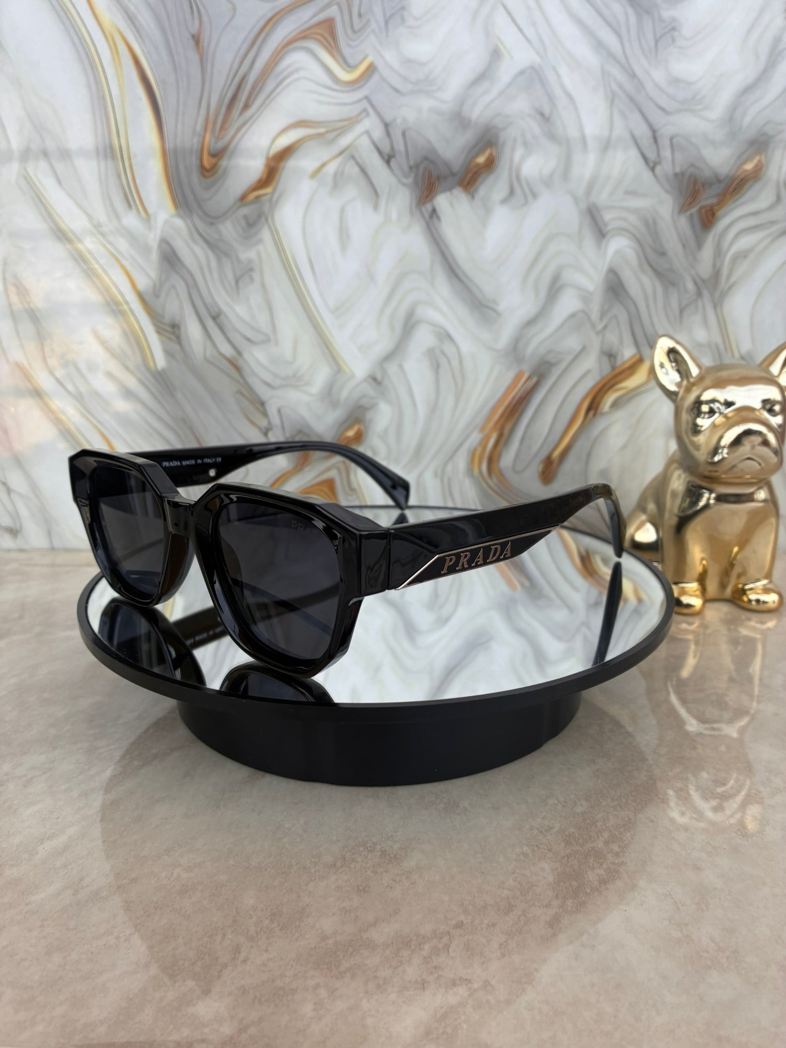🕶️ LENTES DE SOL PRADA Cuadrado Filtro UV + polarizado