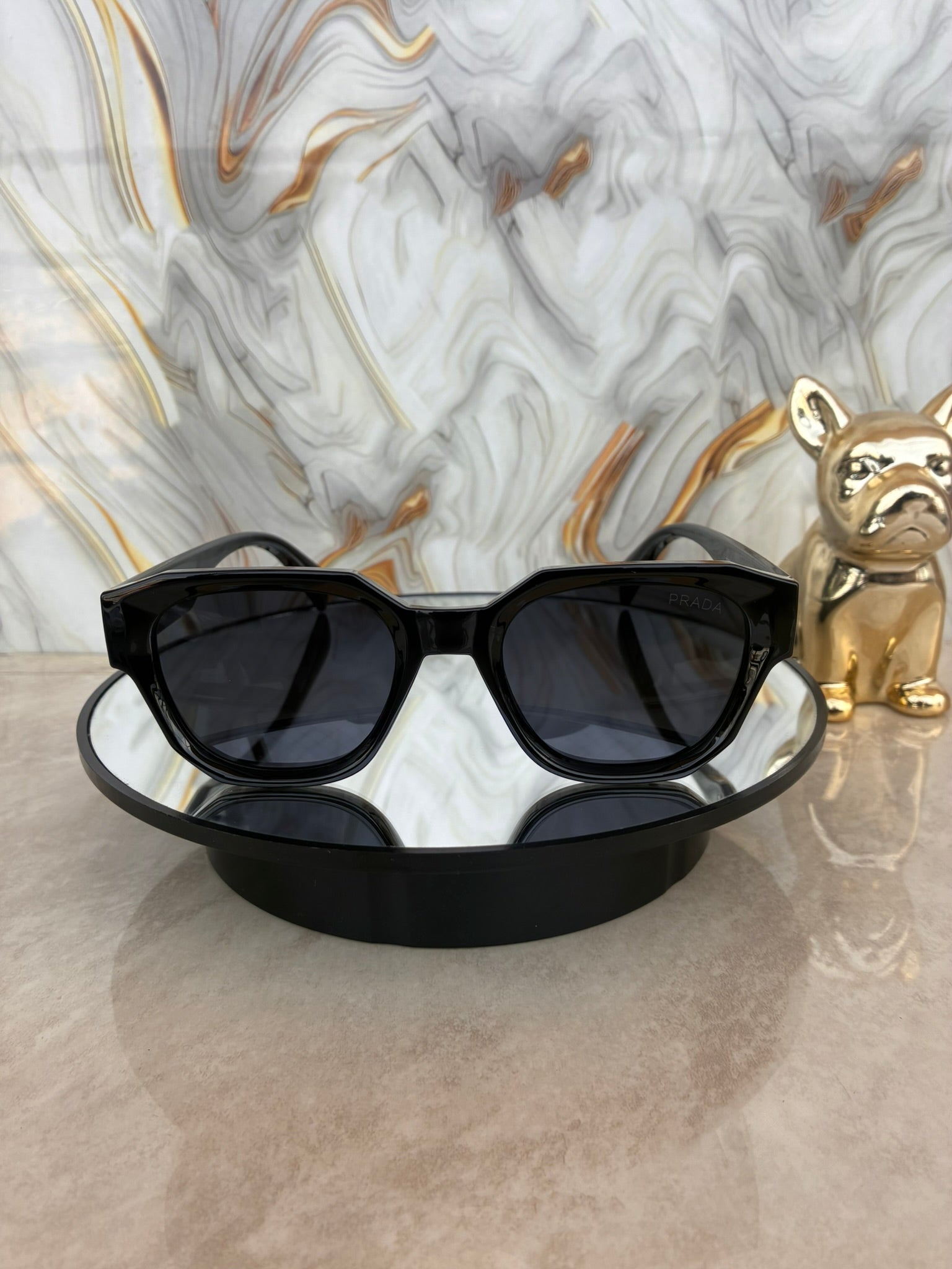 🕶️ LENTES DE SOL PRADA Cuadrado Filtro UV + polarizado