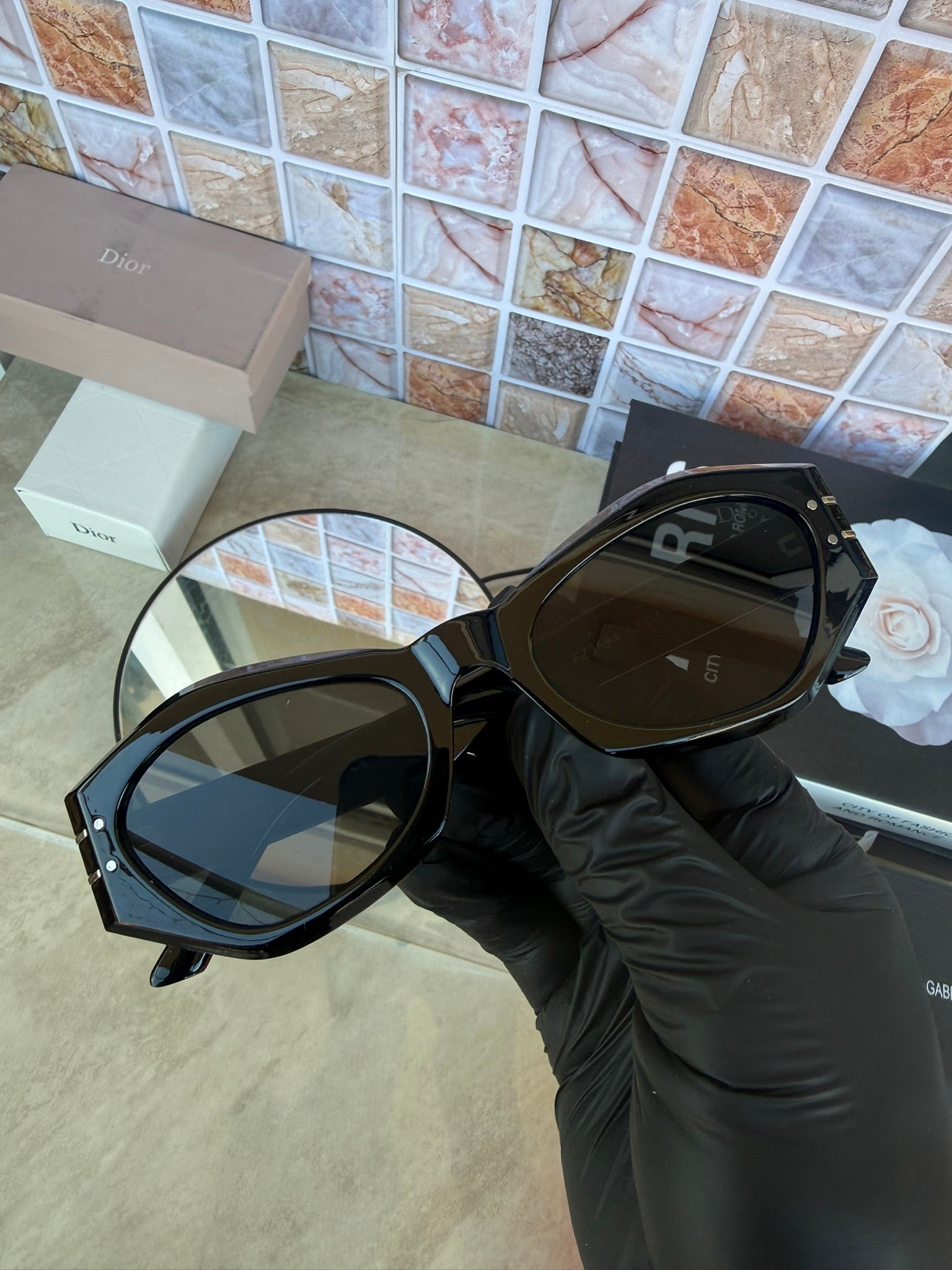 🕶️ Lentes de Sol Christian Dior Negro