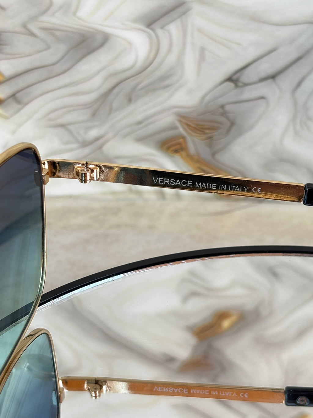 Lentes de Sol Versace Estilo Aviador Premium – Diseño Exclusivo con Detalle Medusa UV400 | Moda de Lujo