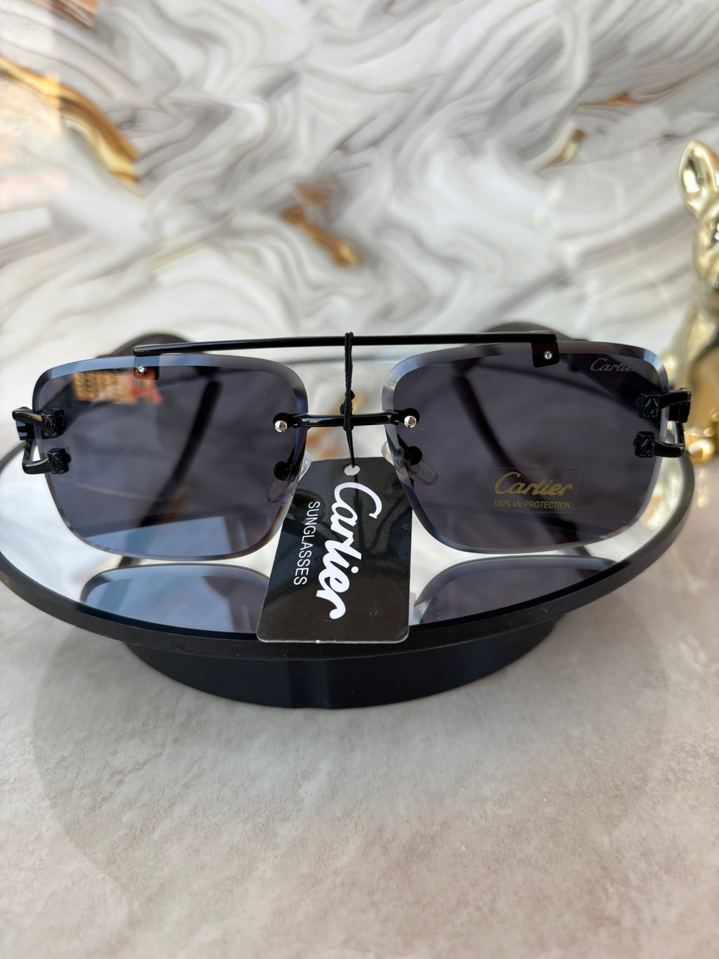 😎 Lentes de Sol Cartier – Estilo Moderno & Protección Total
