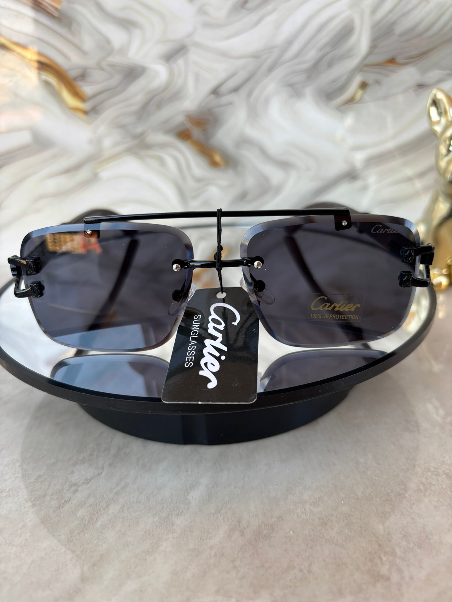 😎 Lentes de Sol Cartier – Estilo Moderno & Protección Total