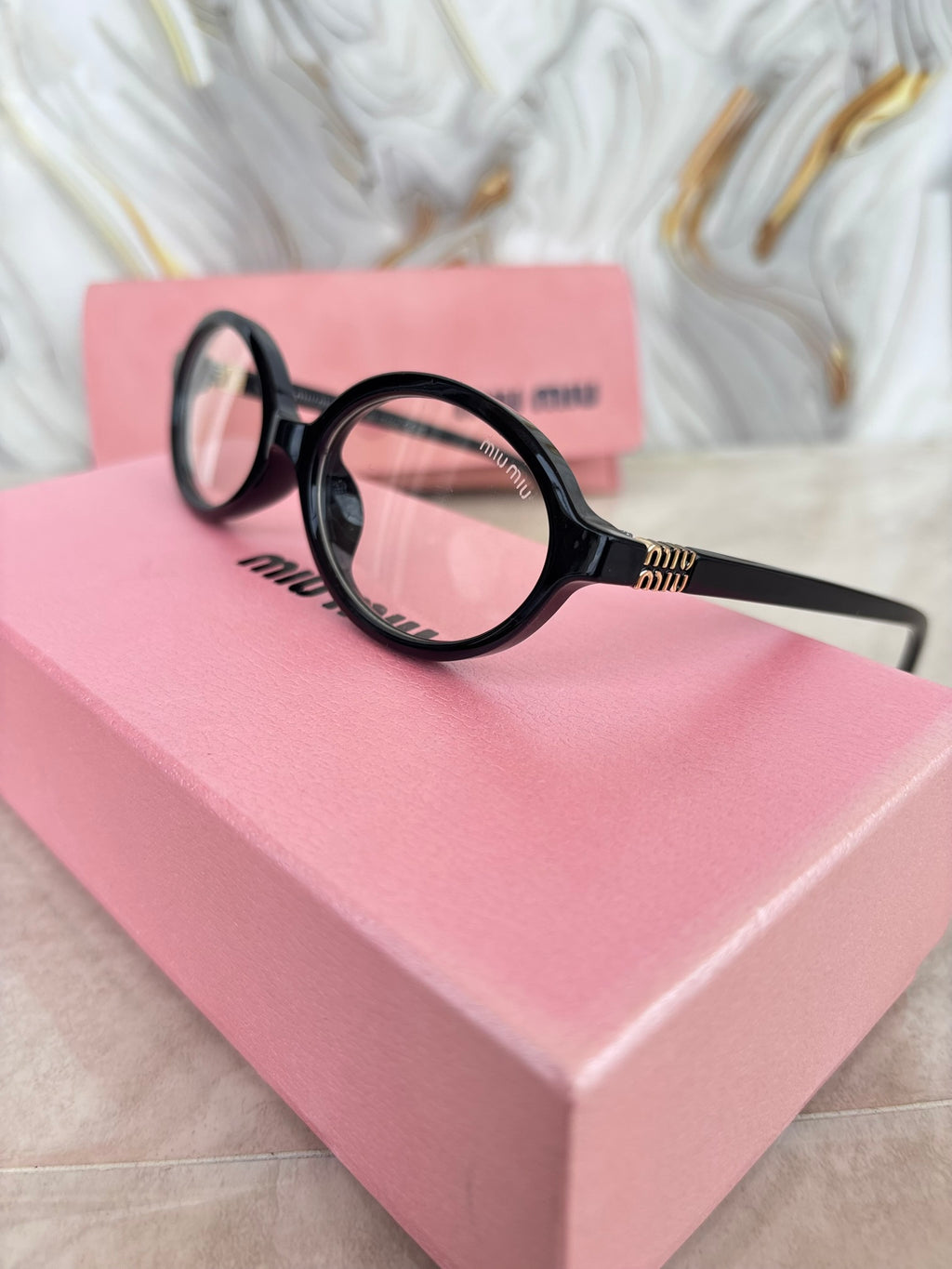 Lentes Ópticos Redondos Estilo Retro Chic – Negro Premium