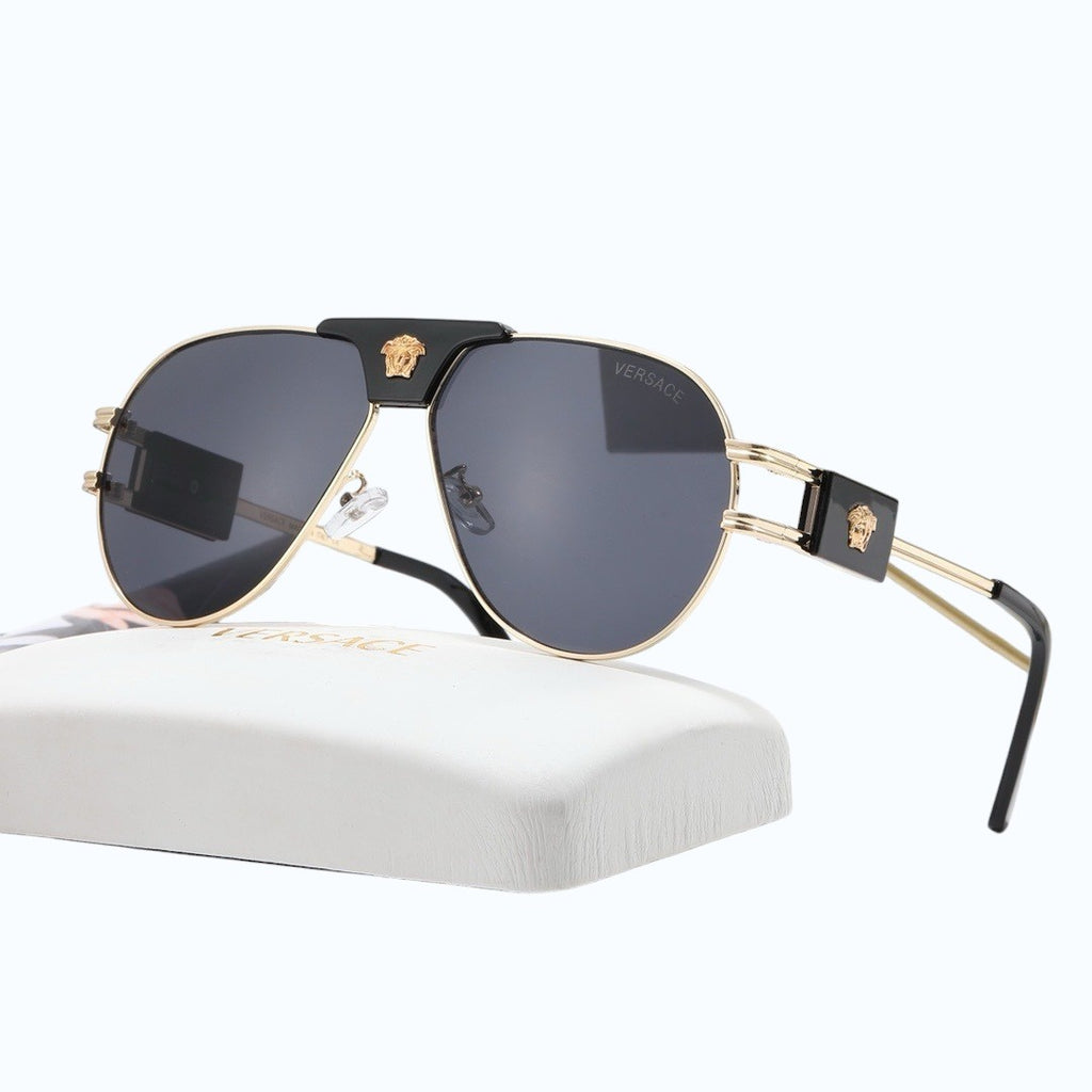 Lentes de sol modelo aviador con protección UV – gafas clásicas unisex estilo moderno