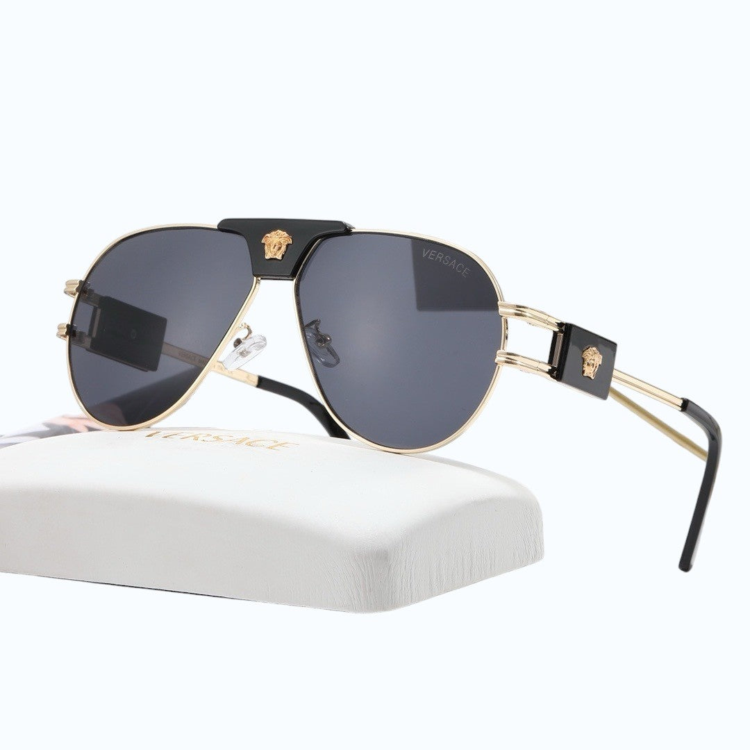 Lentes de sol modelo aviador con protección UV – gafas clásicas unisex estilo moderno