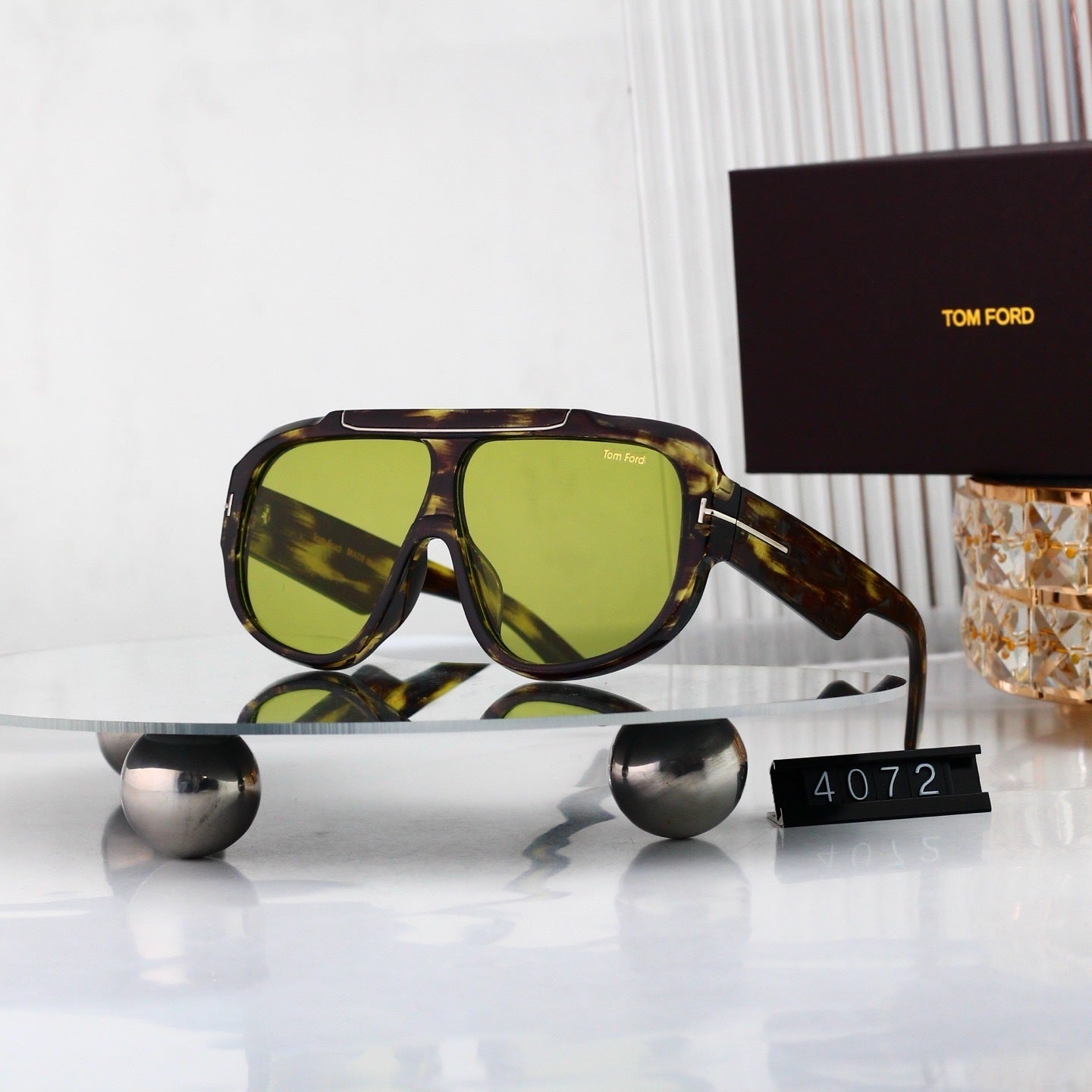 Lentes de sol diseño visor aviador