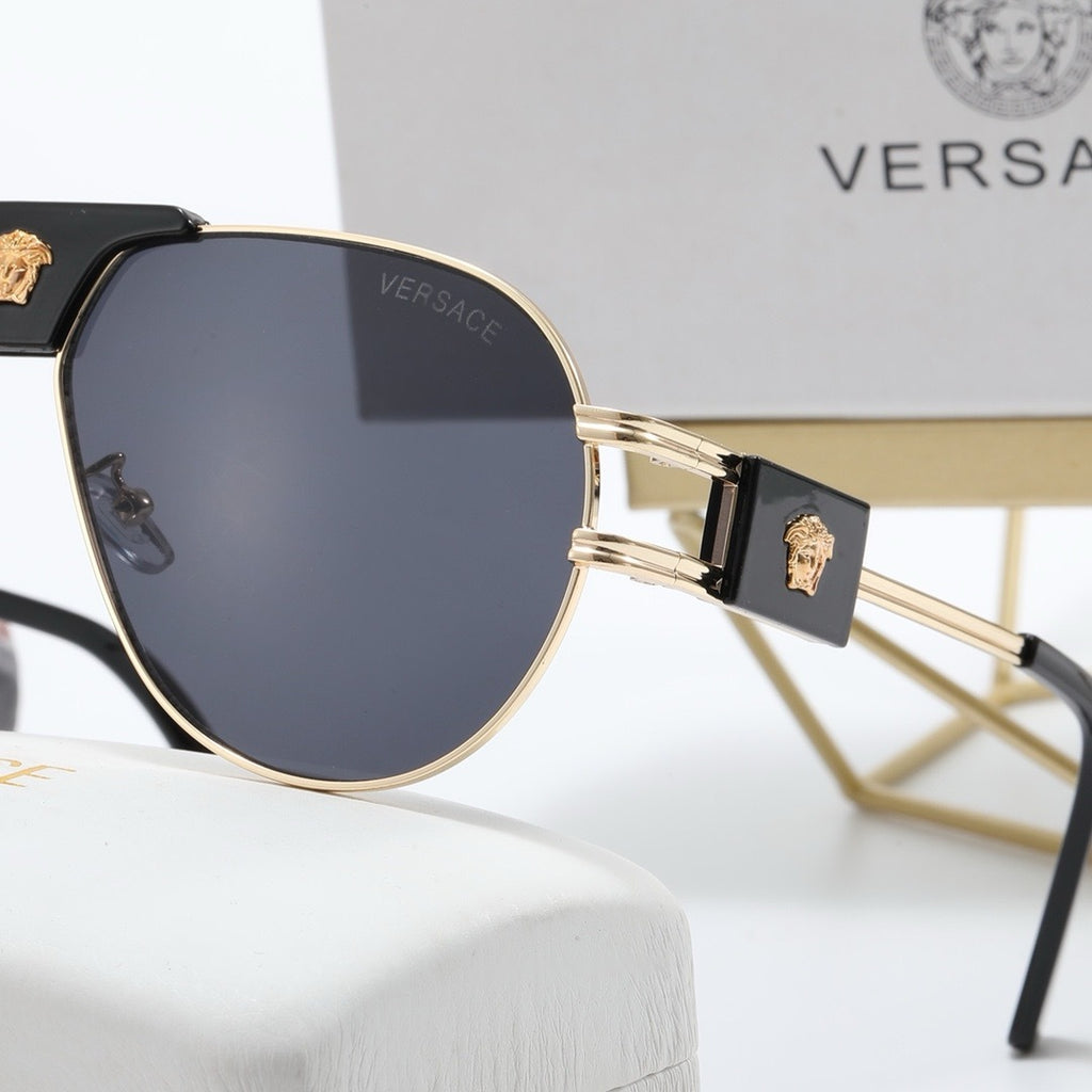 Lentes de sol modelo aviador con protección UV – gafas clásicas unisex estilo moderno