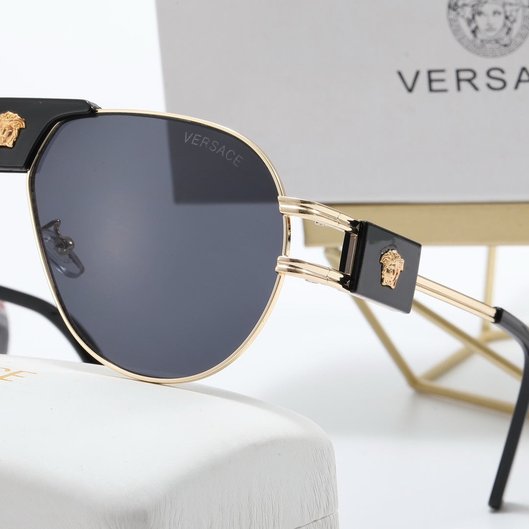 Lentes de sol modelo aviador con protección UV – gafas clásicas unisex estilo moderno