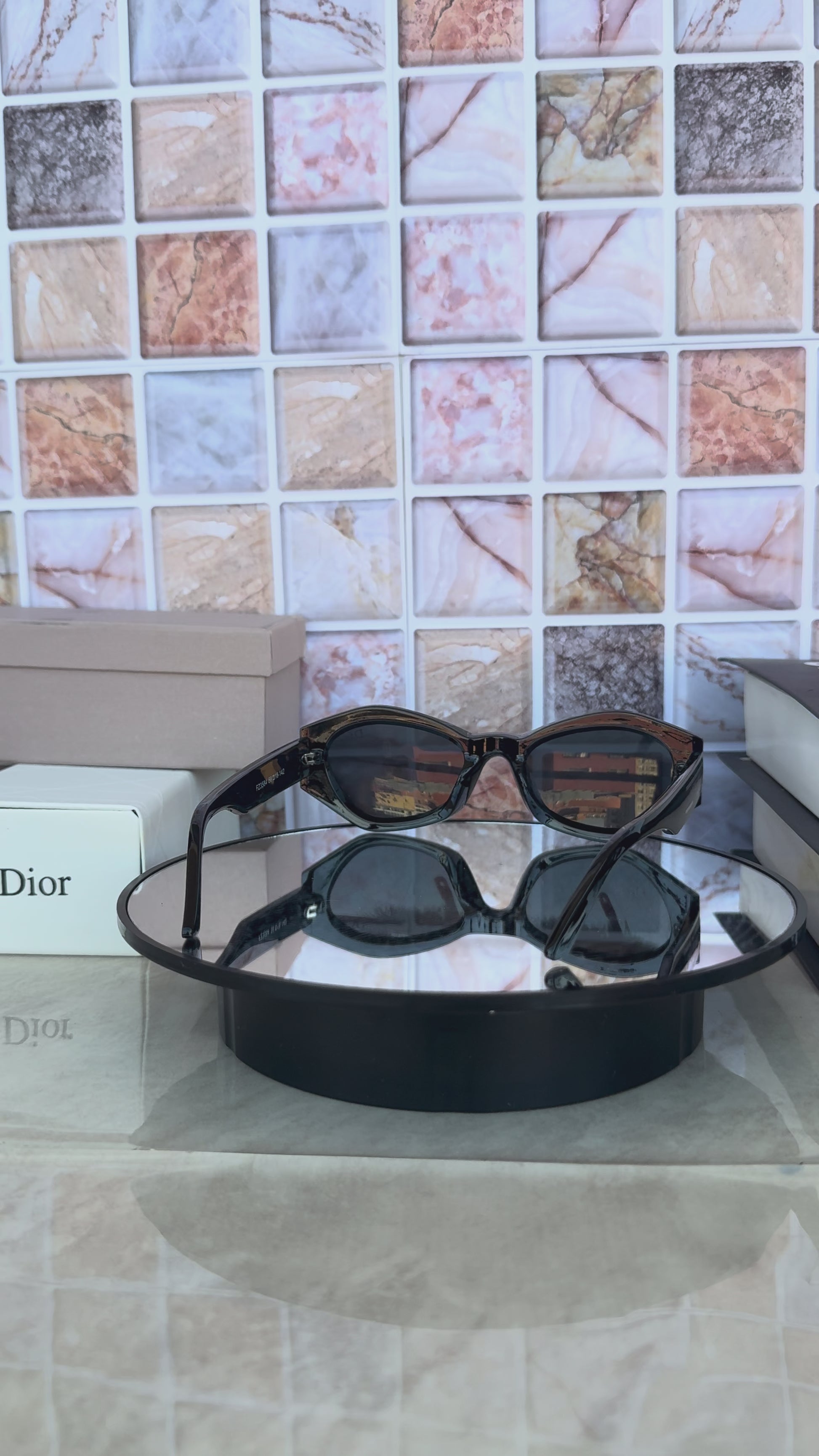 🕶️ Lentes de Sol Christian Dior Negro